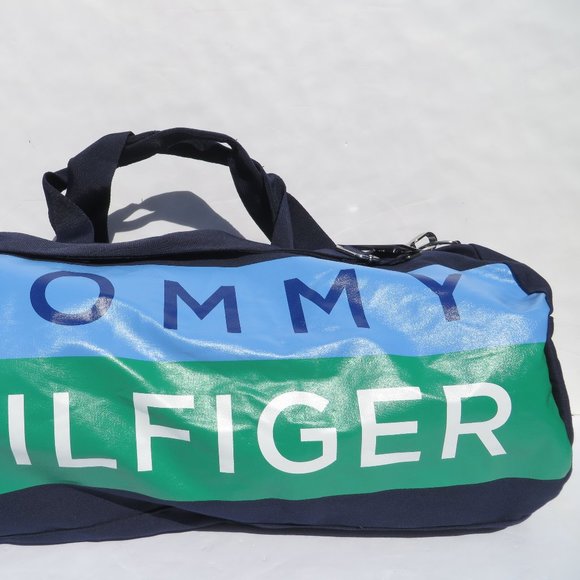 Tommy Hilfiger Large Gym Bag Duffle Navy Blue NEW